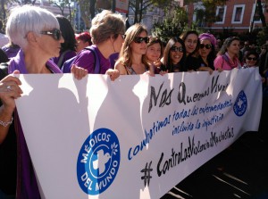 Movilizacion contra las violencias machistas en Madrid 