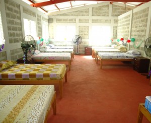 Interior Casa Materna de Bocana de Paiwas