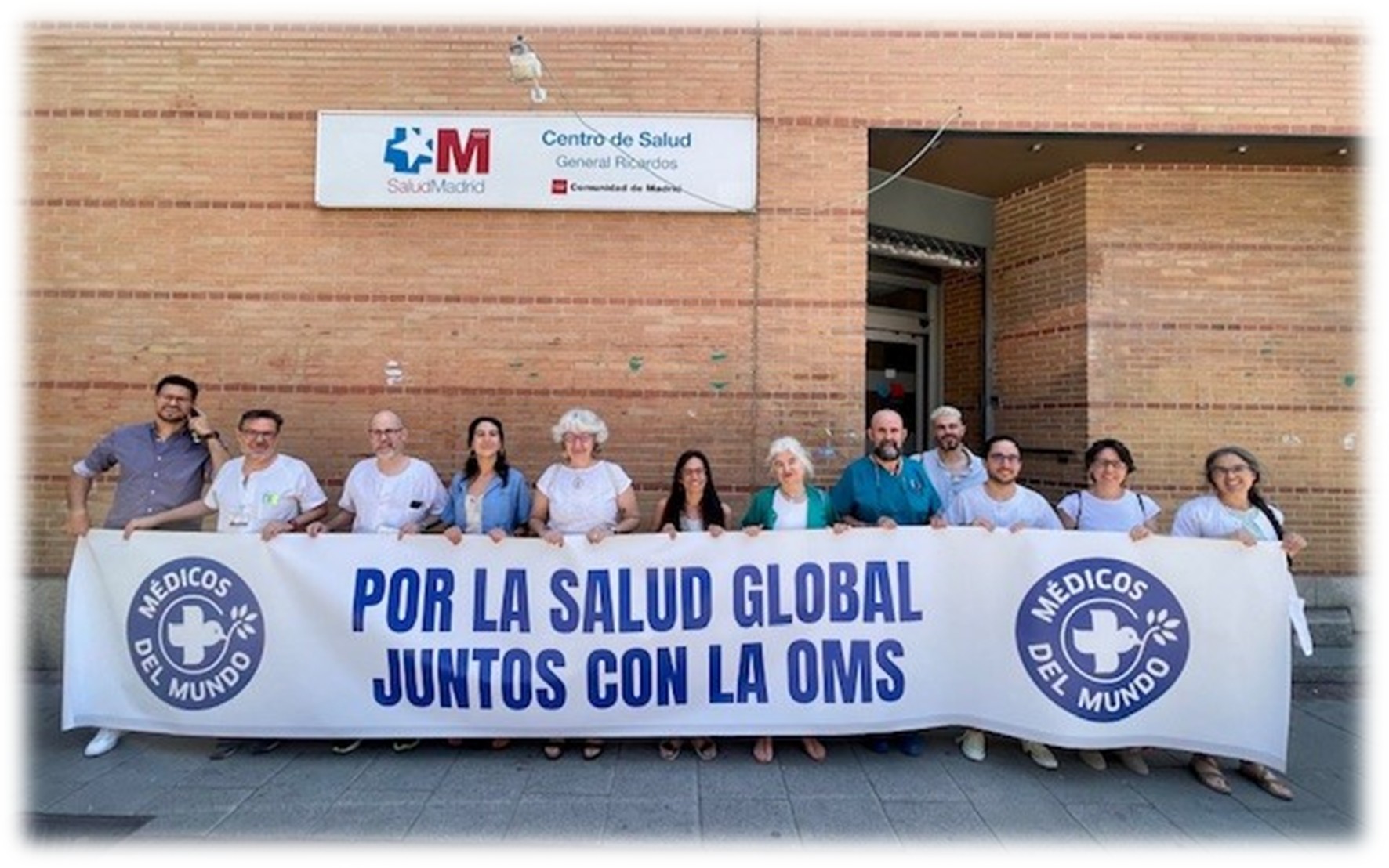 Centro de Salud General Ricardos. Madrid, 26 de junio.