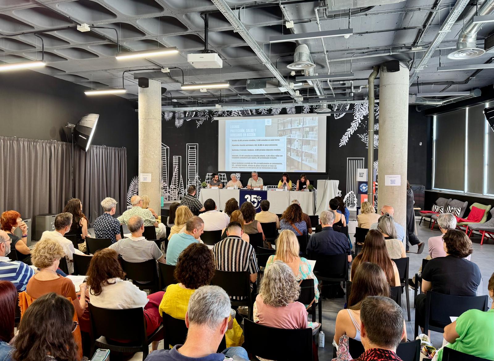 Asamblea de socios y socias celebrada en Madrid el 14 de junio.