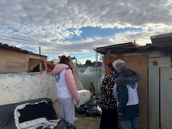 Acompañamiento social y sanitario en un asentamiento de Albacete. Acompañamiento social y sanitario en un asentamiento de Albacete.