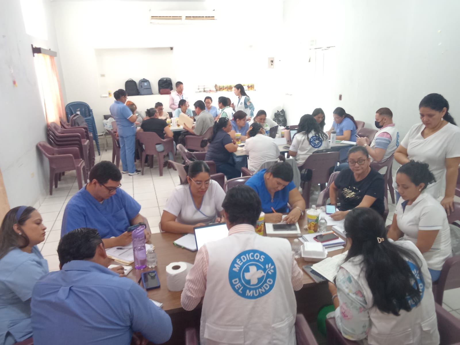 Reunión en  en Comayagua para la coordinación y análisis de coberturas de vacunación con la SESAL para identificar brechas de inmunización, priorizar territorios con bajas coberturas. 