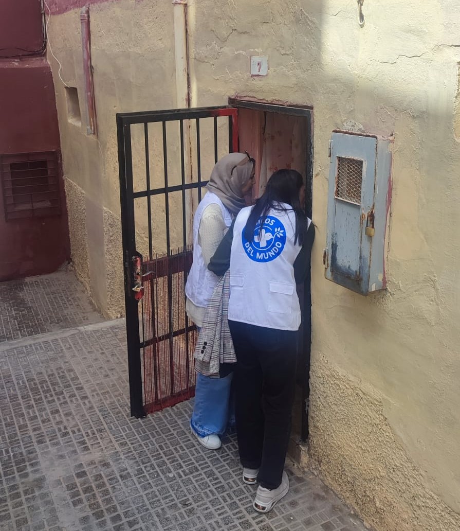 Intervención en el barrio Cabrerizas, Melilla.