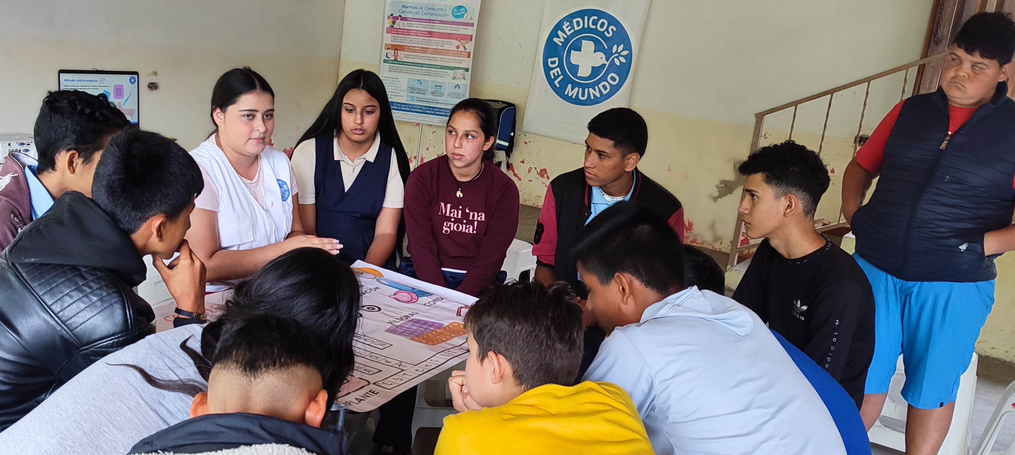 Actividad con escolares.