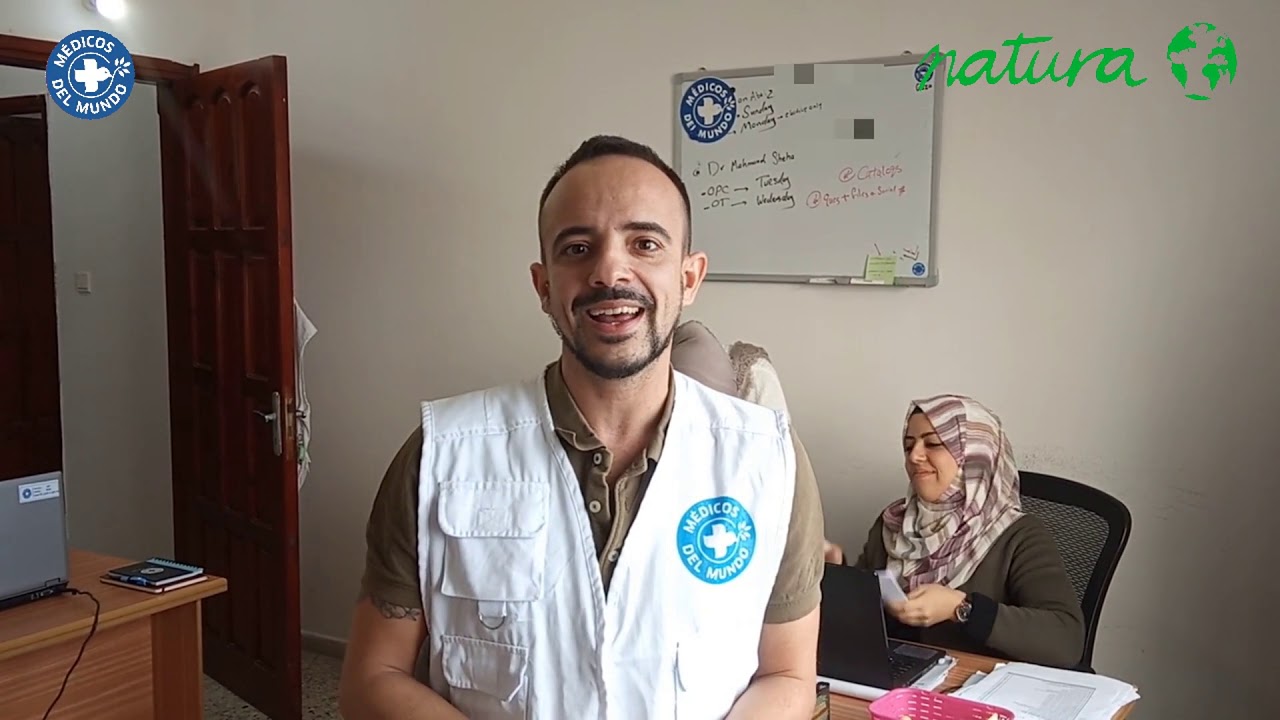 Natura con Médicos del Mundo en Gaza