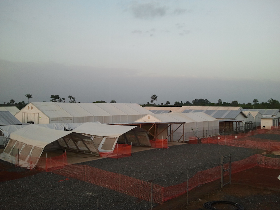 Centro de tratamiento de Ebola de Moyamba